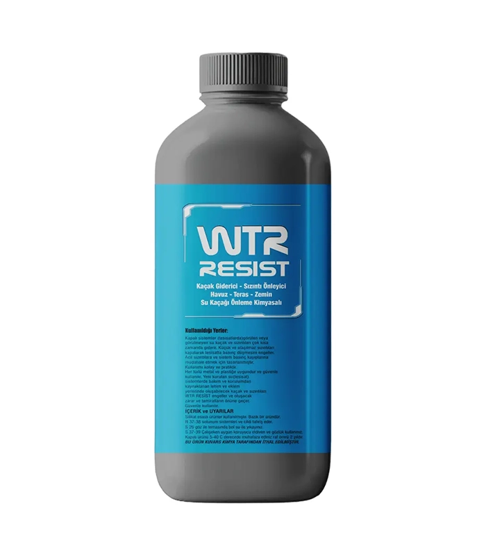 WTR Resist mikro kaçak giderici konsantre kapalı sistem tesisat sızıntıları için